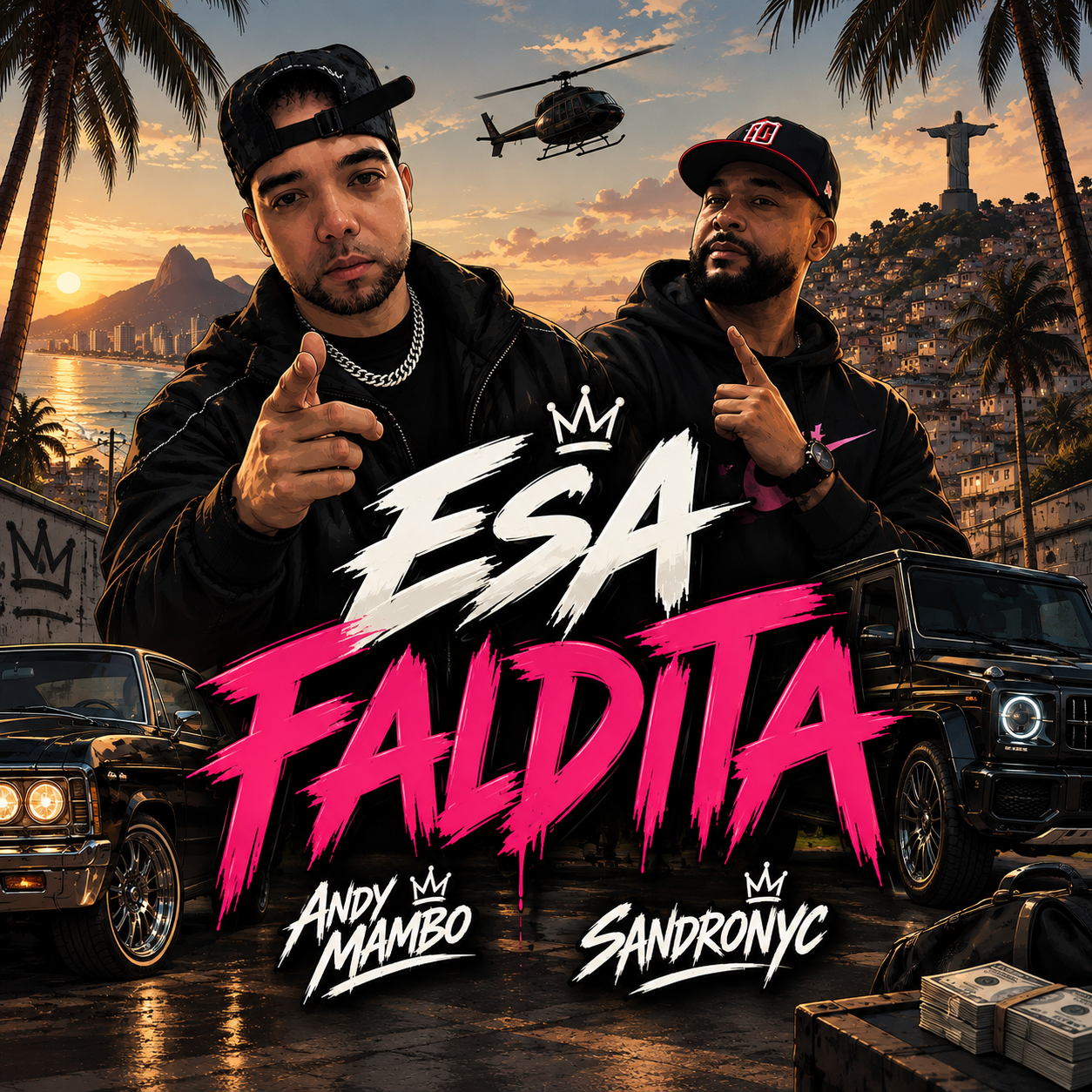 Portada de Esa Faldita — Andy Mambo + SandroNYC